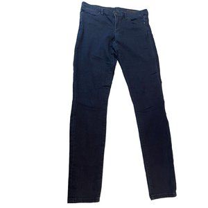 Club Monaco Womens Jeans Straight Leg Mid Rise Five Design Pockets Blue Size 30